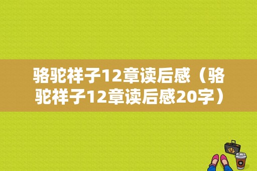 骆驼祥子12章读后感（骆驼祥子12章读后感20字）