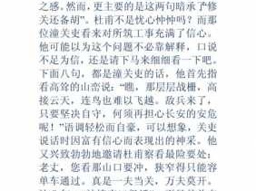 潼关吏读后感（潼关吏阅读答案）