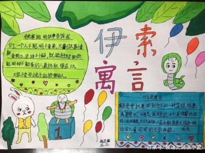 伊索寓言读后感与画（伊索寓言读后感画报）