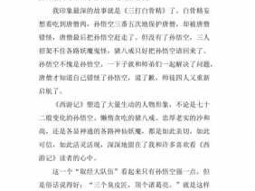 西游记真假读后感（西游记真假读后感400字）