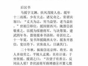 后汉书读后感（后汉书读书报告）