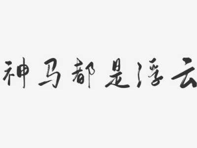 神马都是浮云的读后感（神马都是浮云的上一句）