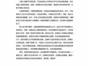 清明防火读后感（清明防火心得体会400字）