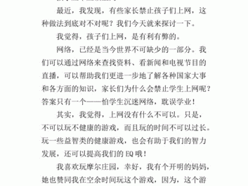 上网的利与弊读后感（上网的好处和坏处作文300字）