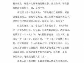 读后感水浒转600字（读后感水浒传600字初中作文）