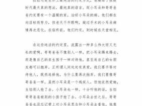 我的哥哥爸爸读后感（我的哥哥爸爸读后感300字）