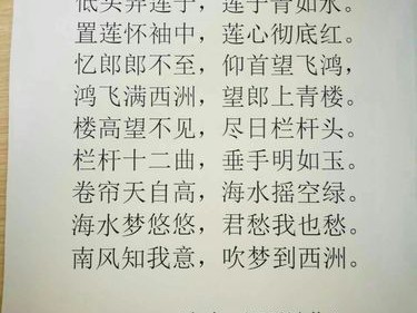 西洲曲读后感（西洲曲读后感1500字）