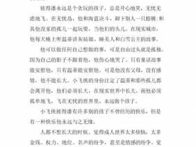 彼得潘读后感100（彼得潘读后感1000字）