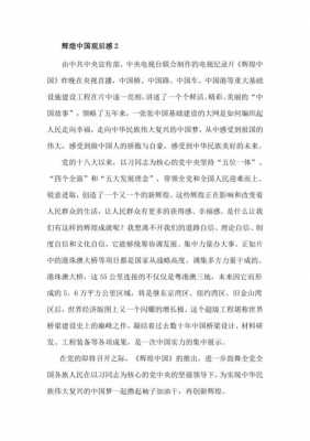 辉煌中国读后感八百字（辉煌中国读后感800字）