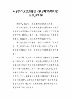 经典探案故事读后感（经典侦探故事的读后感）