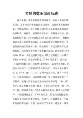 奇妙的数学读后感读后感（奇妙的数学读后感300字）