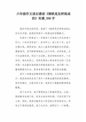 四个全面读后感（四个全面读后感500字）