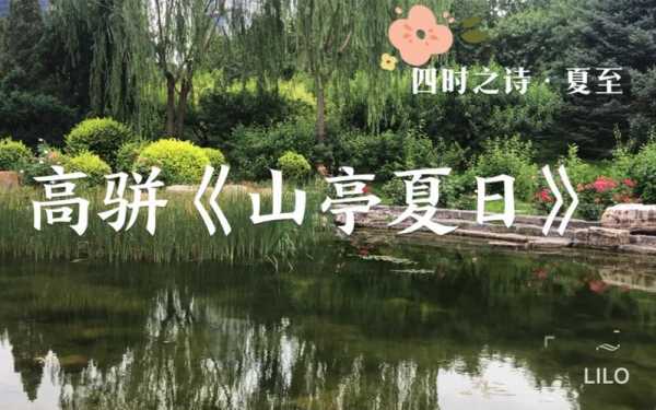 山亭夏日读后感（读山亭夏日能想到的优美句子）