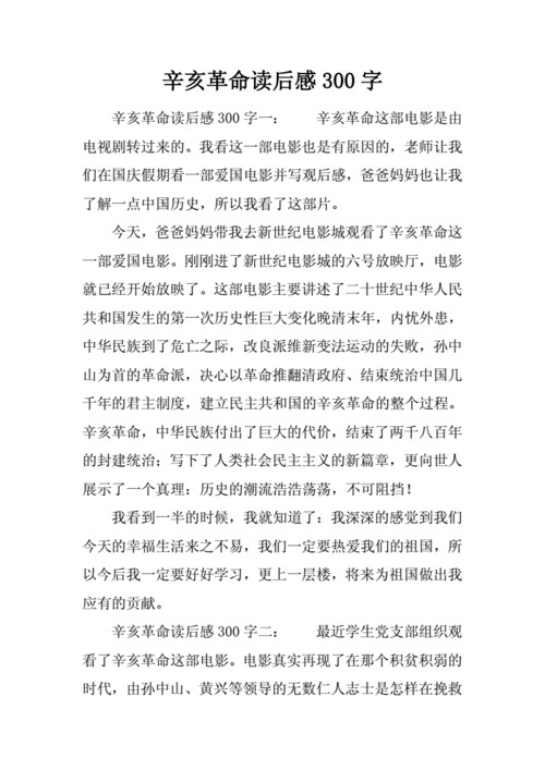 历史革命读后感（历史革命读后感300字）