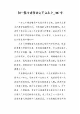 火车上的故事读后感（关于火车上的故事的作文）