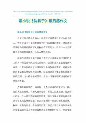 伪君子读后感3000字（伪君子读后感3000字作文）