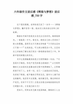 辉煌与梦想读后感300（辉煌与梦想读后感500字作文）