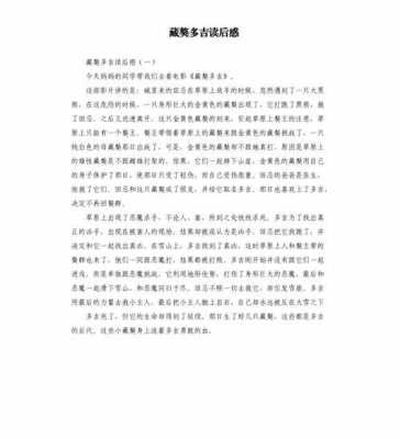 读后感《藏獒》700字（藏獒读后感1000字）