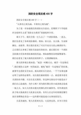 消防知识读后感开头（关于消防读后感的作文不少于600字）