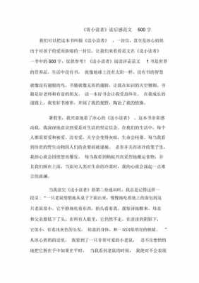 记忆小读者的读后感（记忆小读者的读后感300字）