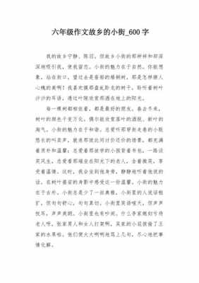 小街的故事的读后感（小街的故事阅读短文）