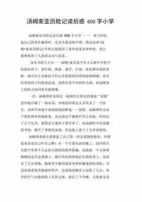 汤姆索亚读后感（汤姆索亚读后感450字）