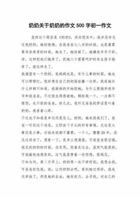 (奶奶的谎言)读后感（奶奶的谎言作文500字以上）