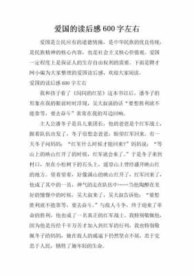 读爱国故事读后感（爱国故事读后感作文400字）