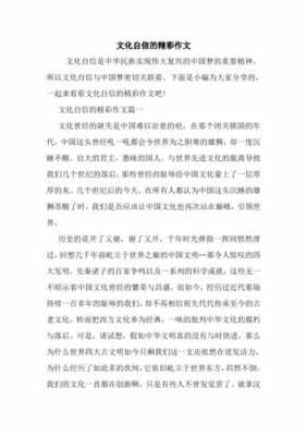 文化自信教师读后感（文化自信读后感作文）