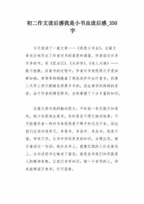 书虫和它的书读后感（书虫的故事读后感300字）