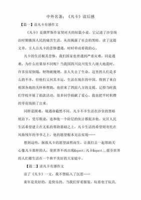 14凡卡的读后感（凡卡读后感500字左右）