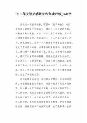 鱼鱼竿读后感（鱼和鱼竿的故事的启示作文500字）