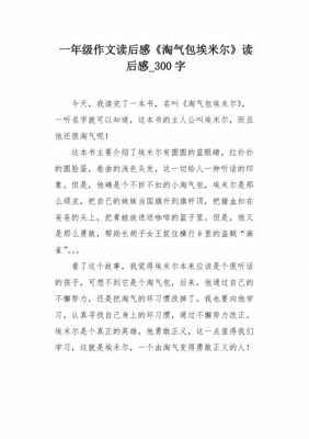 淘气包埃米尔读后感（淘气包埃米尔读后感40字）