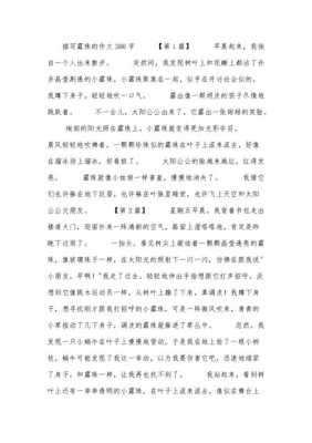 露珠读后感500字（读了露珠你有什么启示）